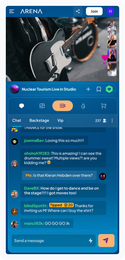 Mobile Streaming Player